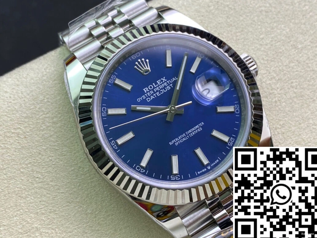 Dial 790 Modern Clean Factory M126334-0002 Rolex Datejust Blue 0817